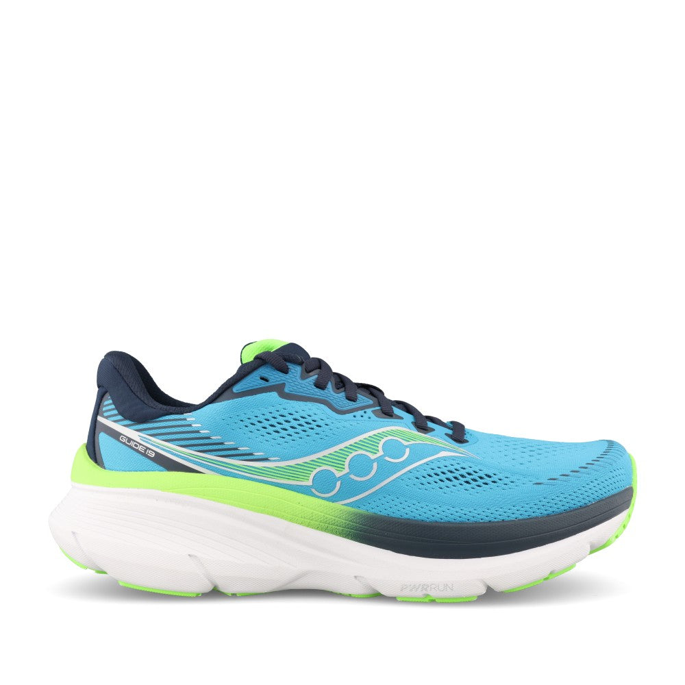 Mens S21058 Laced Trainer In Blue