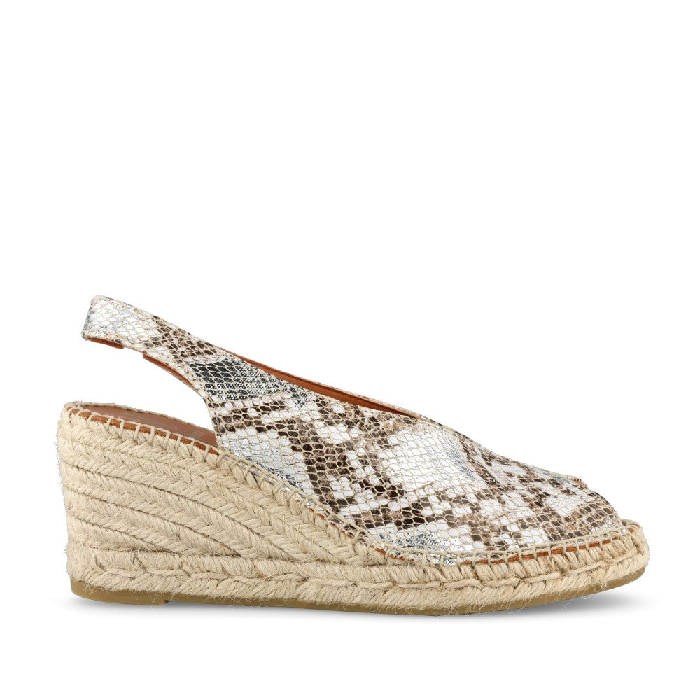 Ladies 2127 Wedge Sandal In Snake