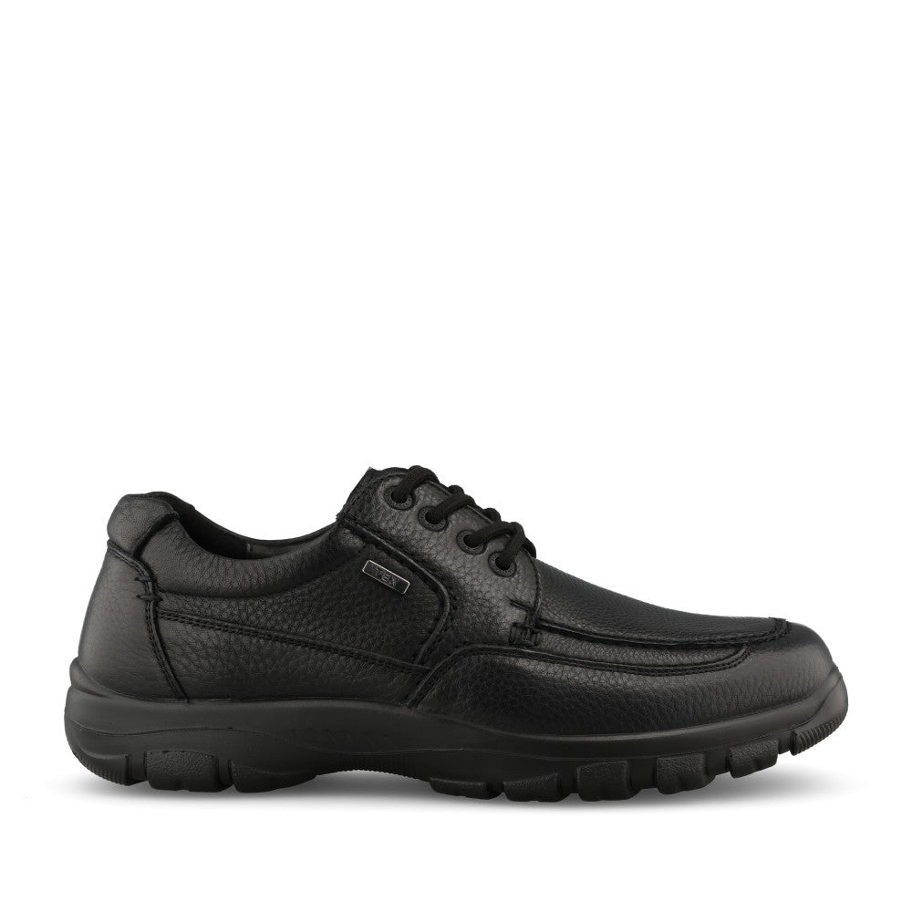 Mens A-7825 Grunwald Wide Fit Laced Shoe In Black