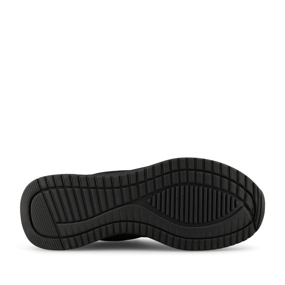 Skechers Ladies 117744 Bobs Squad 4 Essential Look Trainer In Black