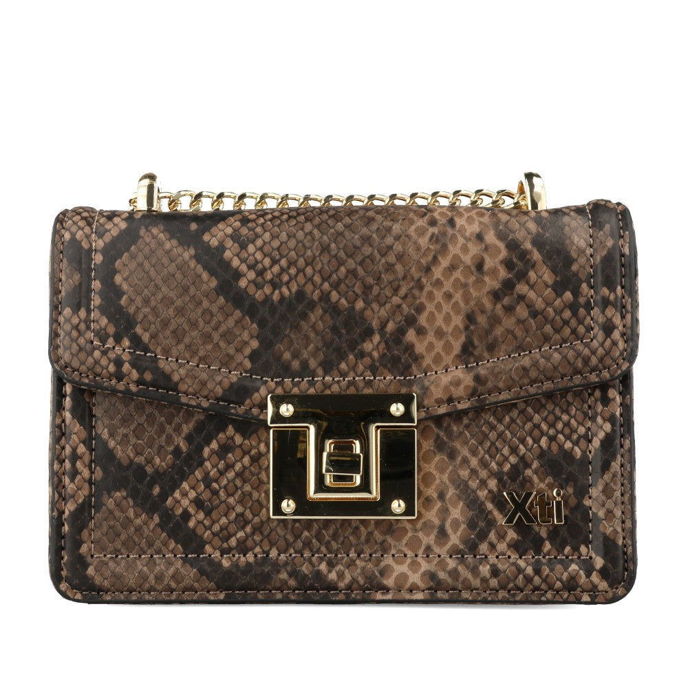 XTI Ladies 184657 Bag In Snake