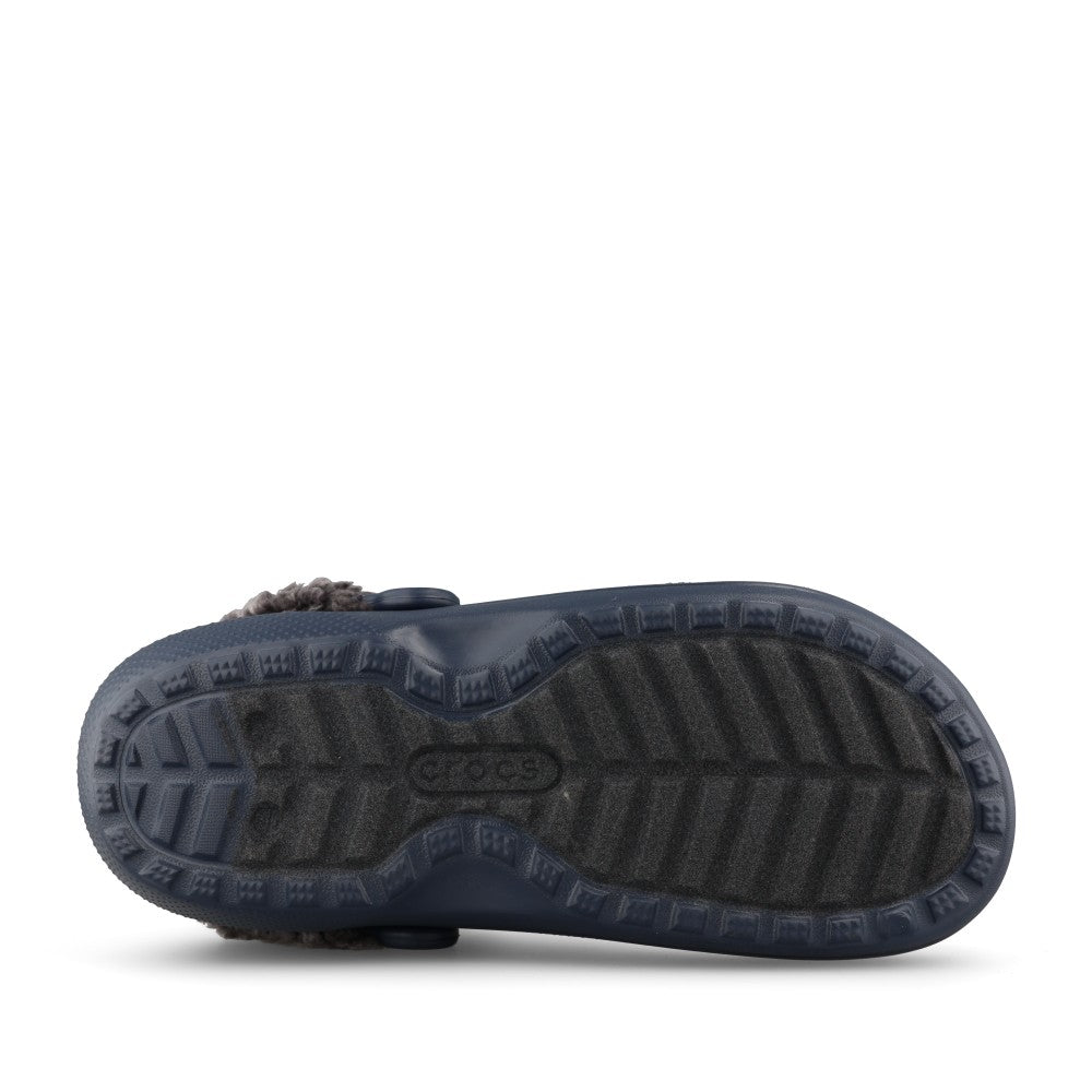 Unisex Crocs Classic Fleece Lined Clog 211396-410 in Navy