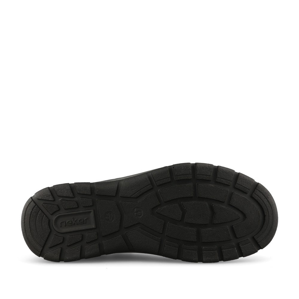 Rieker Mens 03607 Lace Shoe In Black