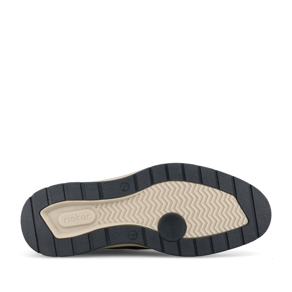 Rieker Mens 14755 Slip-On Shoe In Brown