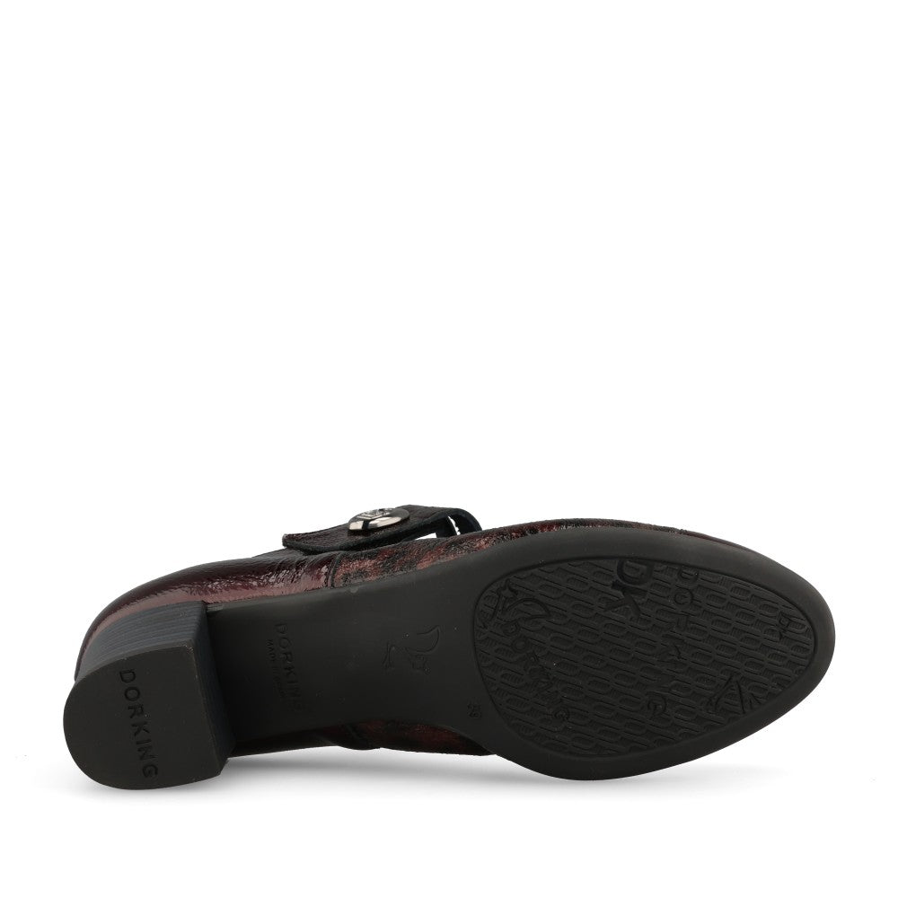 Dorking by Fluchos Ladies D8637 Mary Jane In Burgandy