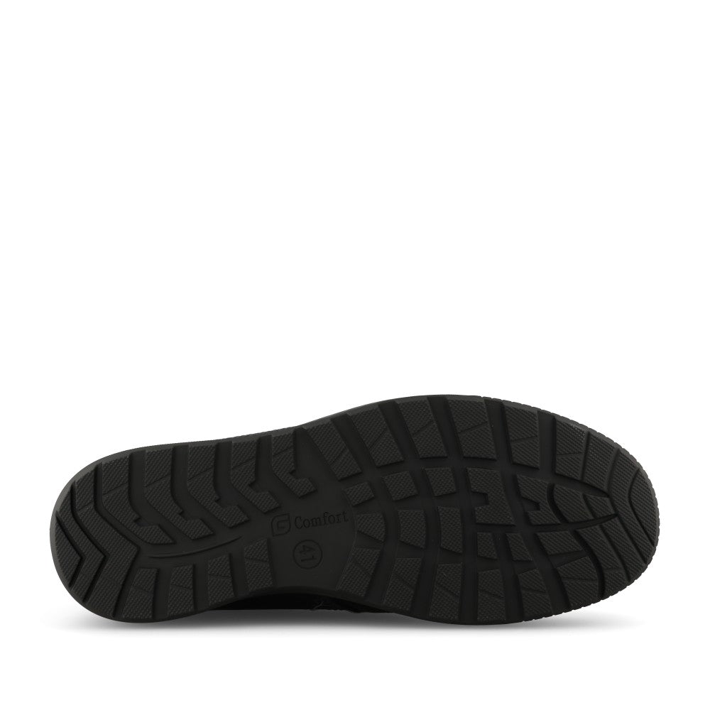 G-Comfort Mens A-956S Wide Fit Ankle Boot in Black