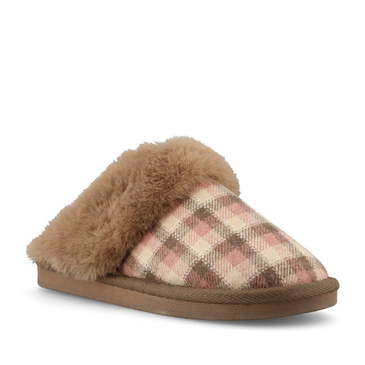 Jo & Joe Ladies Ballyclare Slipper In Brown