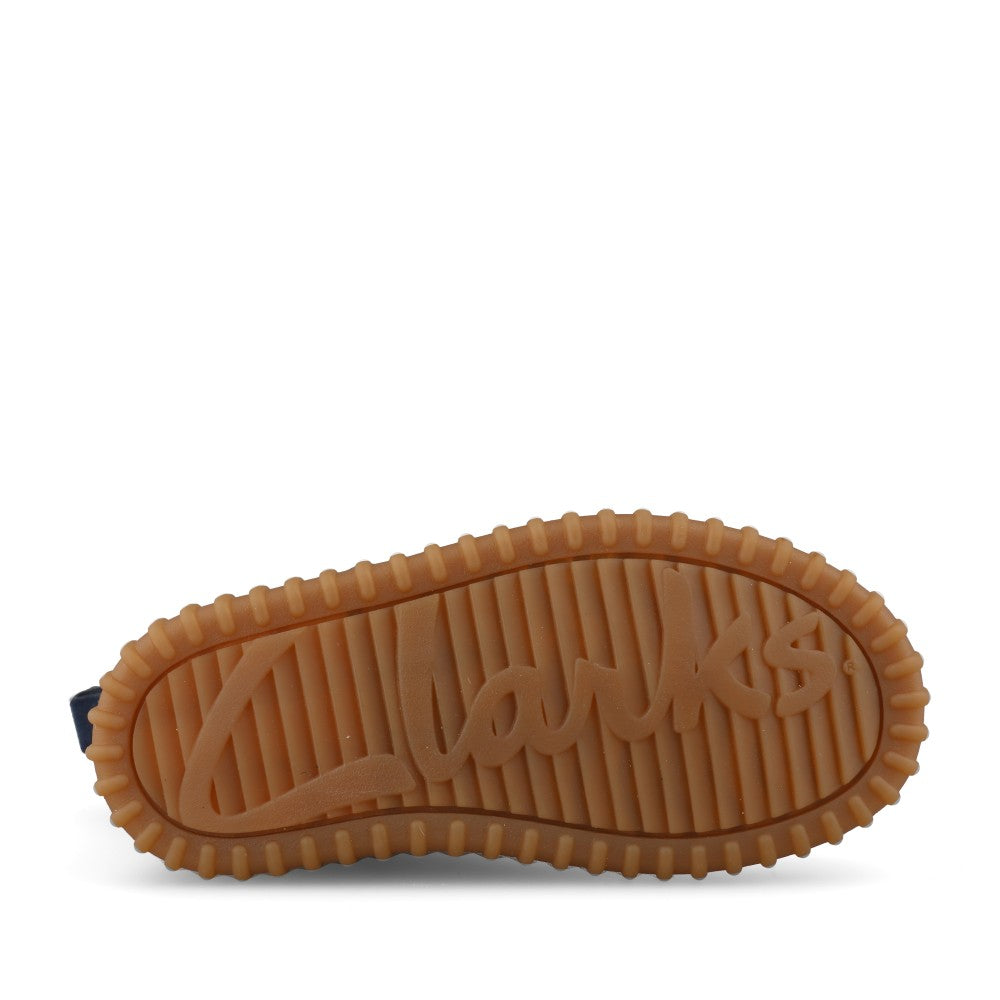 Clarks Girls Cove Spirit T F-Fit Boot in Navy