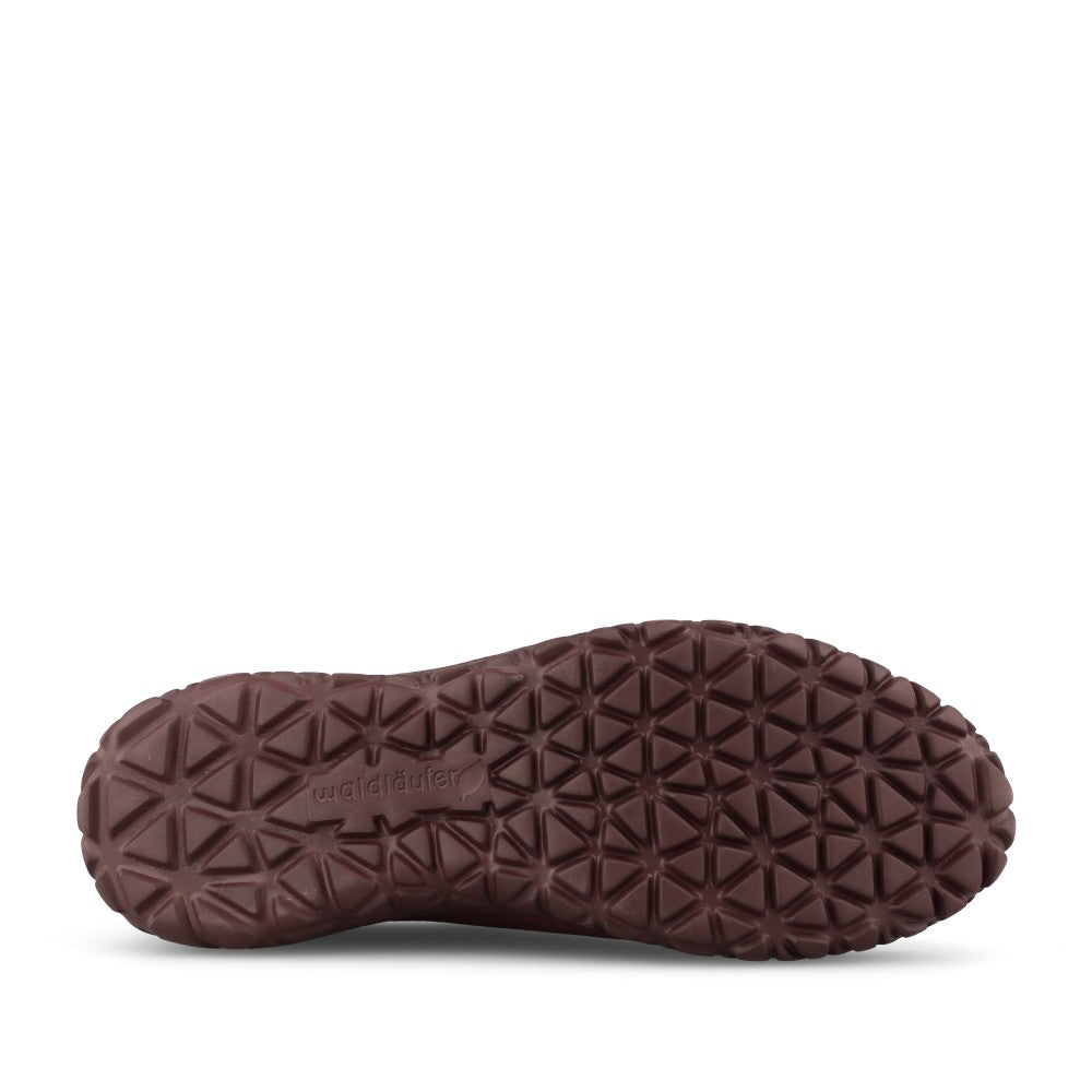 Ladies Waldlaufer Havy Soft H89001-253020 Trainer In Bitter Chocolate