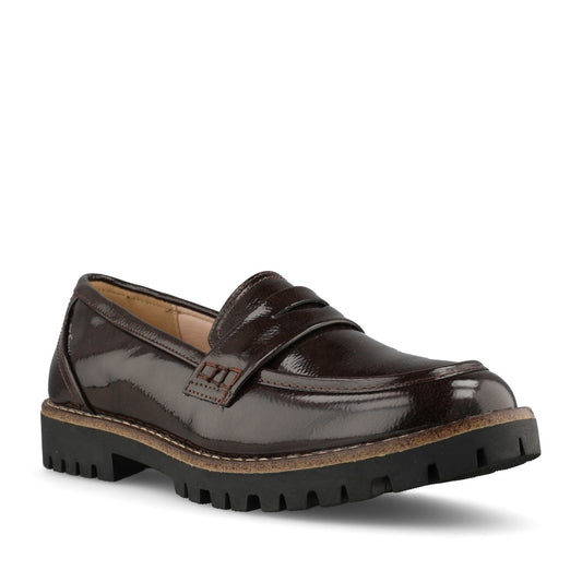 Shoes By Emma Ladies Harvard Shoe In Brown