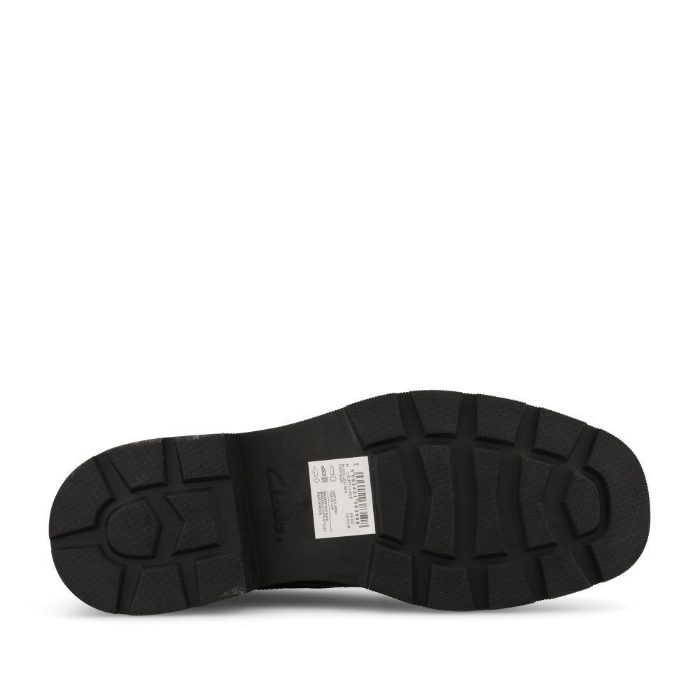Clarks Ladies 261843584 Lauryl Lace D-FIt In Black Leather