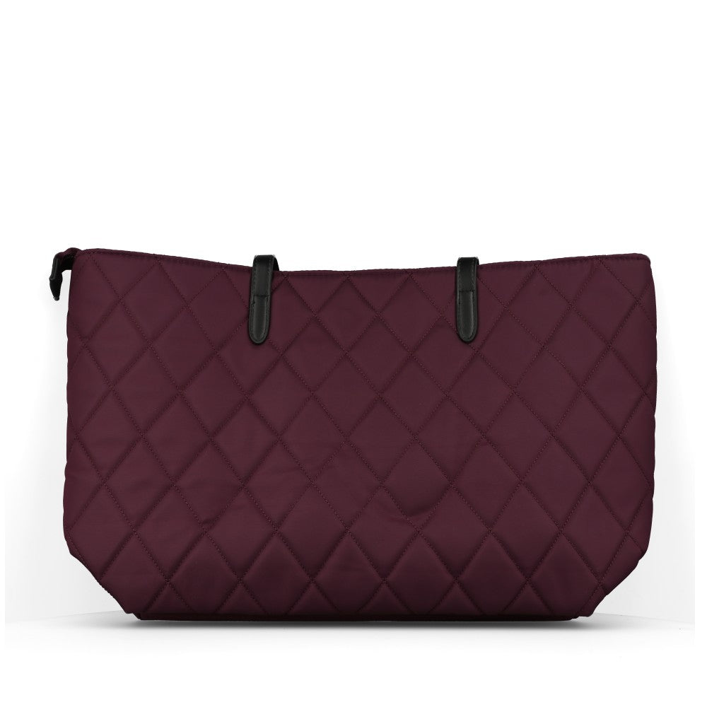 Barbour Ladies Quilted Tote LBA0395 Bag In Fig
