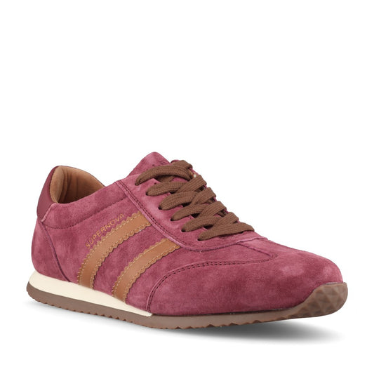 Drilleys Ladies Ninety Nine Trainer In Razzberry