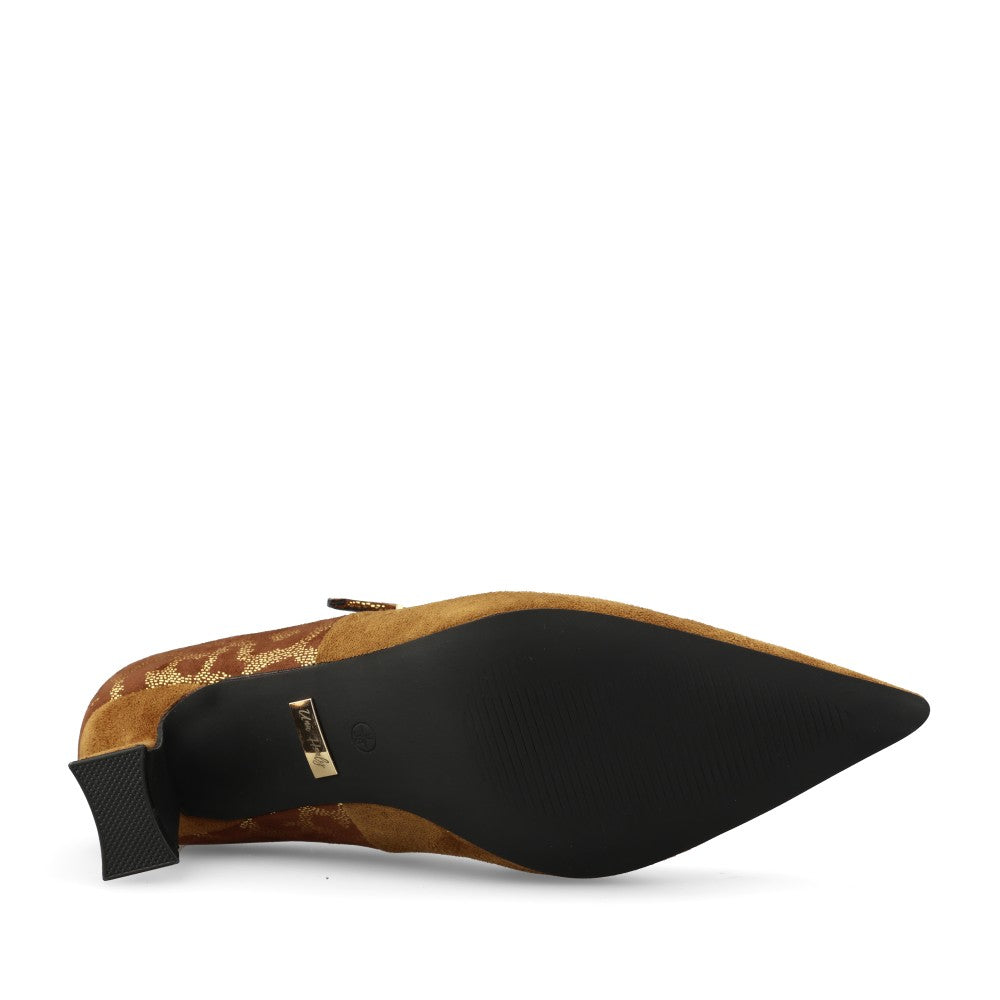 Una Healy Ladies This Is Real Court Shoe In Mellow Truffle