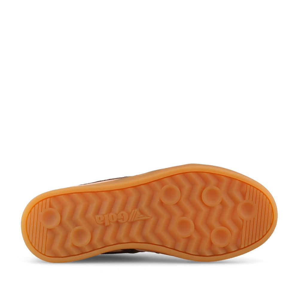 Gola Ladies Cyclone Snake CLB919 Trainer In Beige