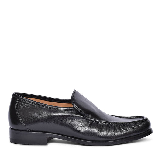 Sienna Moccasin Slip On Shoe For Men In Black