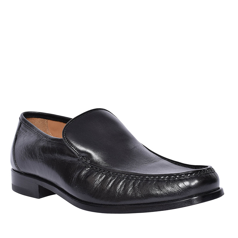 Sienna Moccasin Slip On Shoe For Men In Black