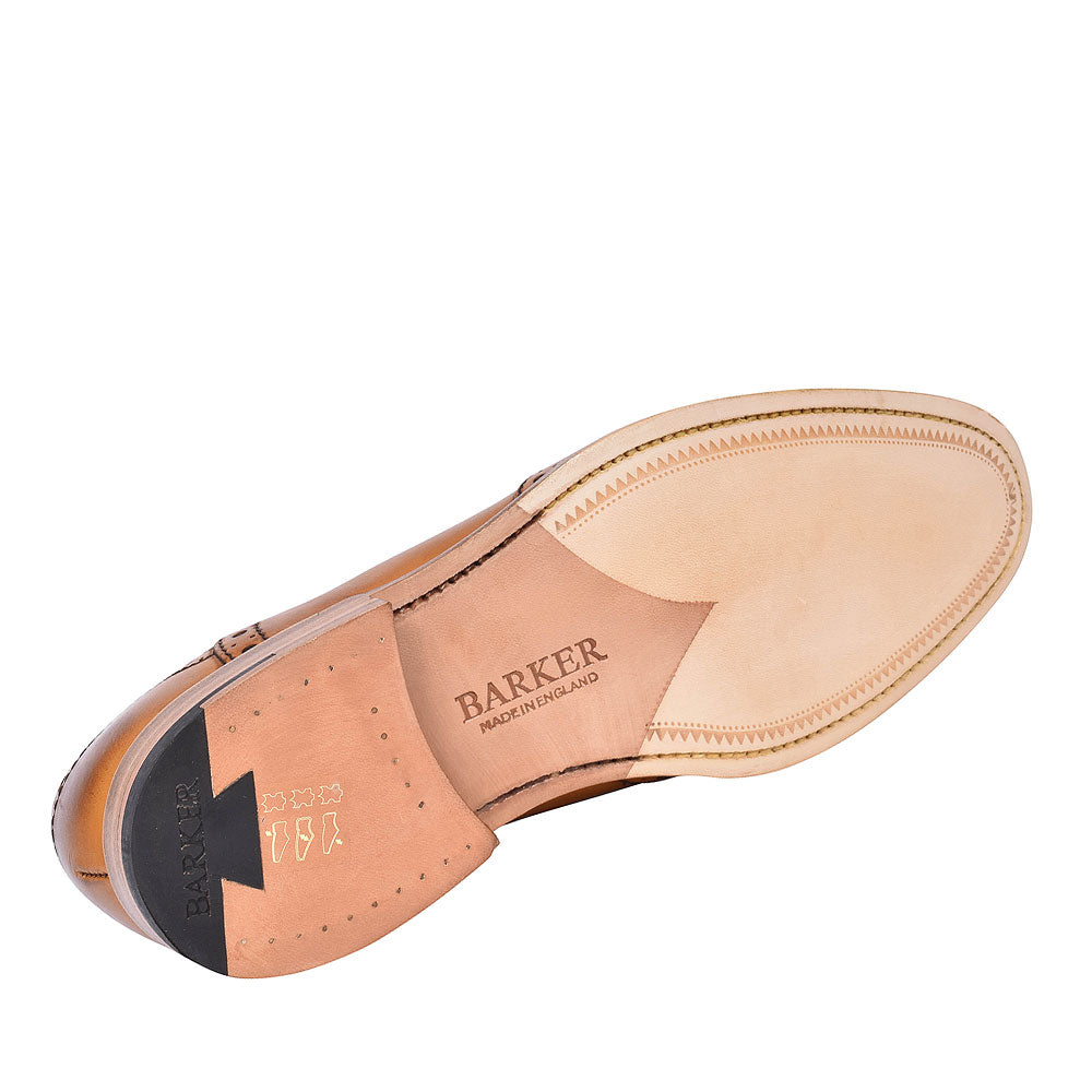 Grant Leather Brogues For Men In Tan