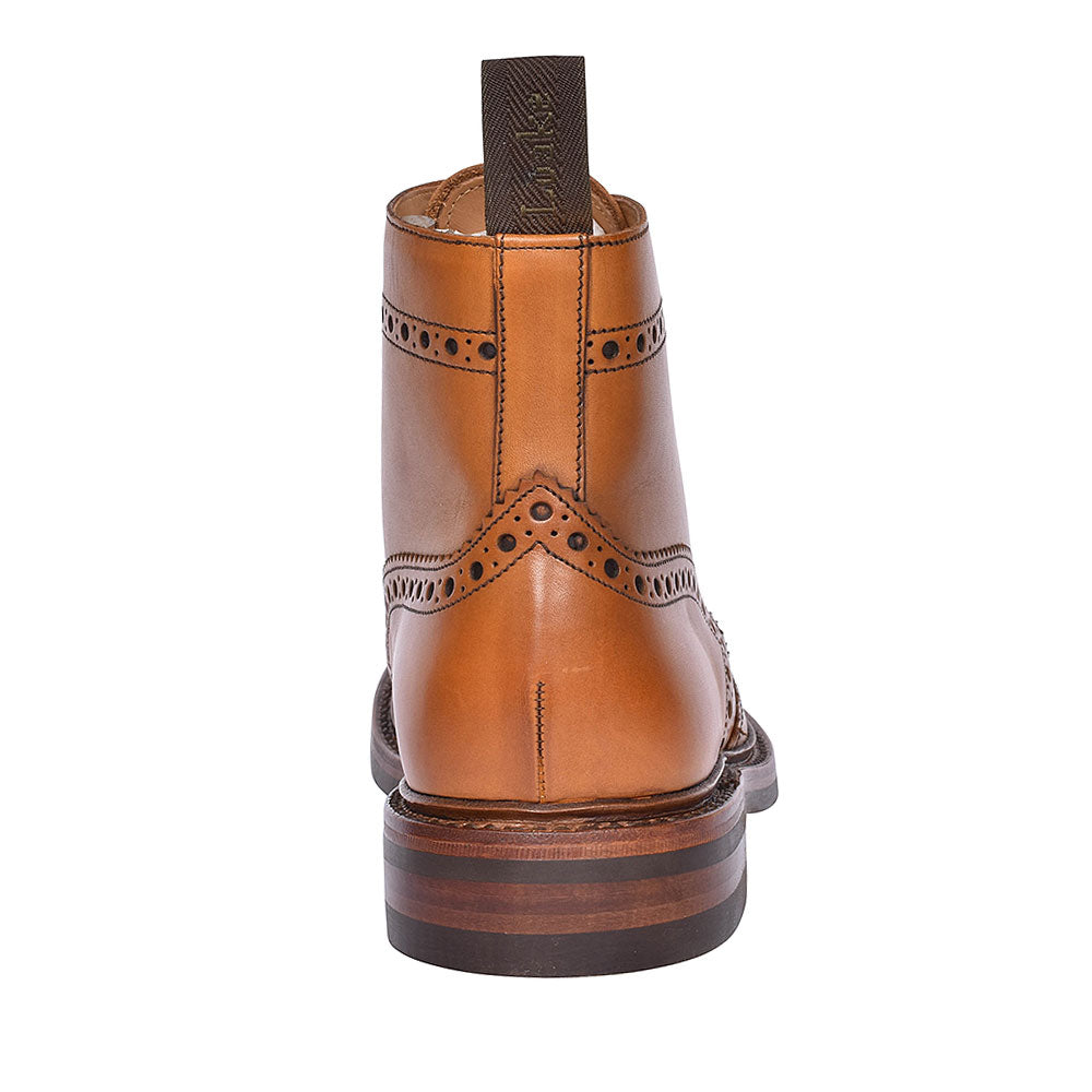 Bedale Derby Brogue Boot For Men In Tan