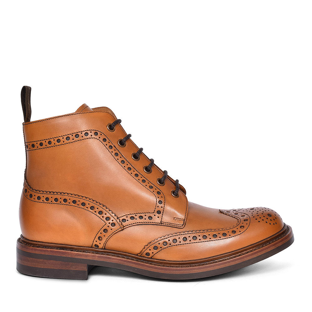 Bedale Derby Brogue Boot For Men In Tan