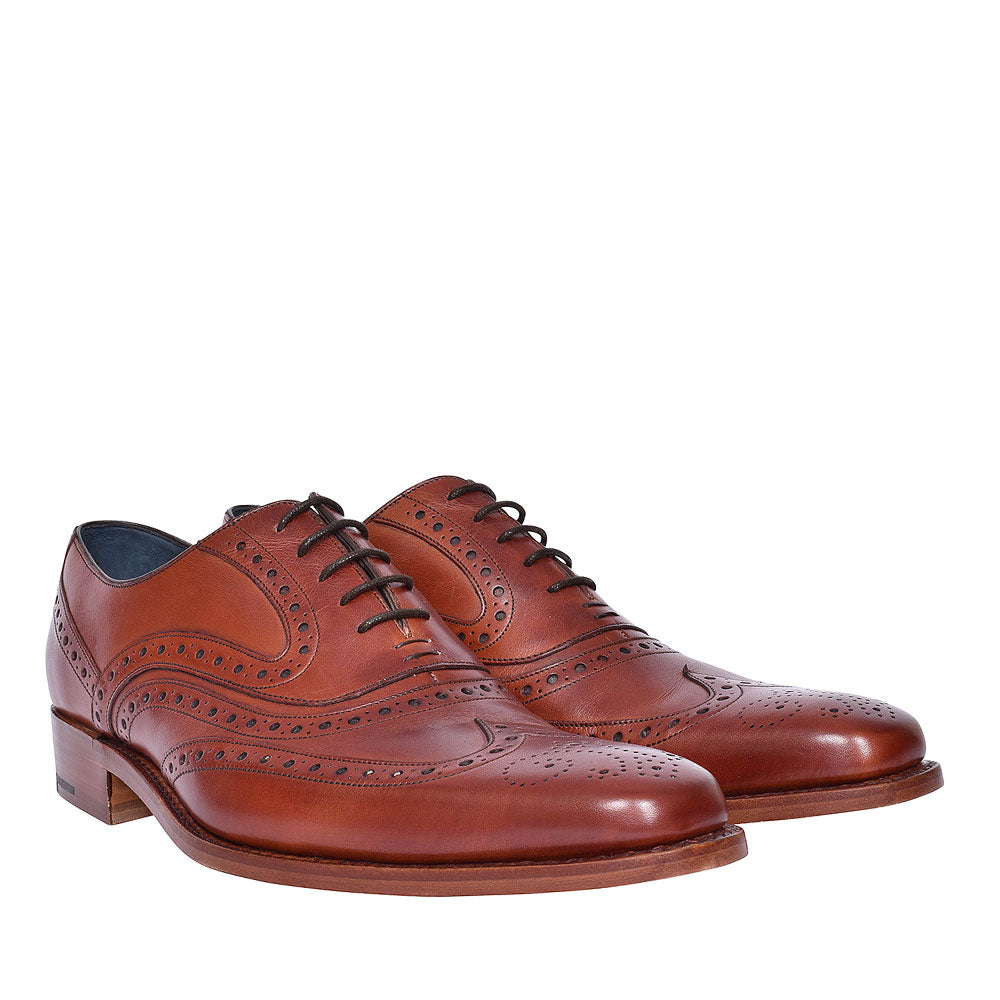 Mcclean Leather Brogues For Men In Brown