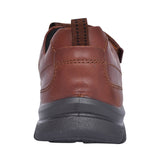 Men's Energise Std Fit Leather Velcro Shoe In Tan
