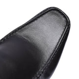 Javron Slip On Moccasins For Men In Black