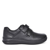 Medway Std Fit Velcro Casual Shoe For Men In Black