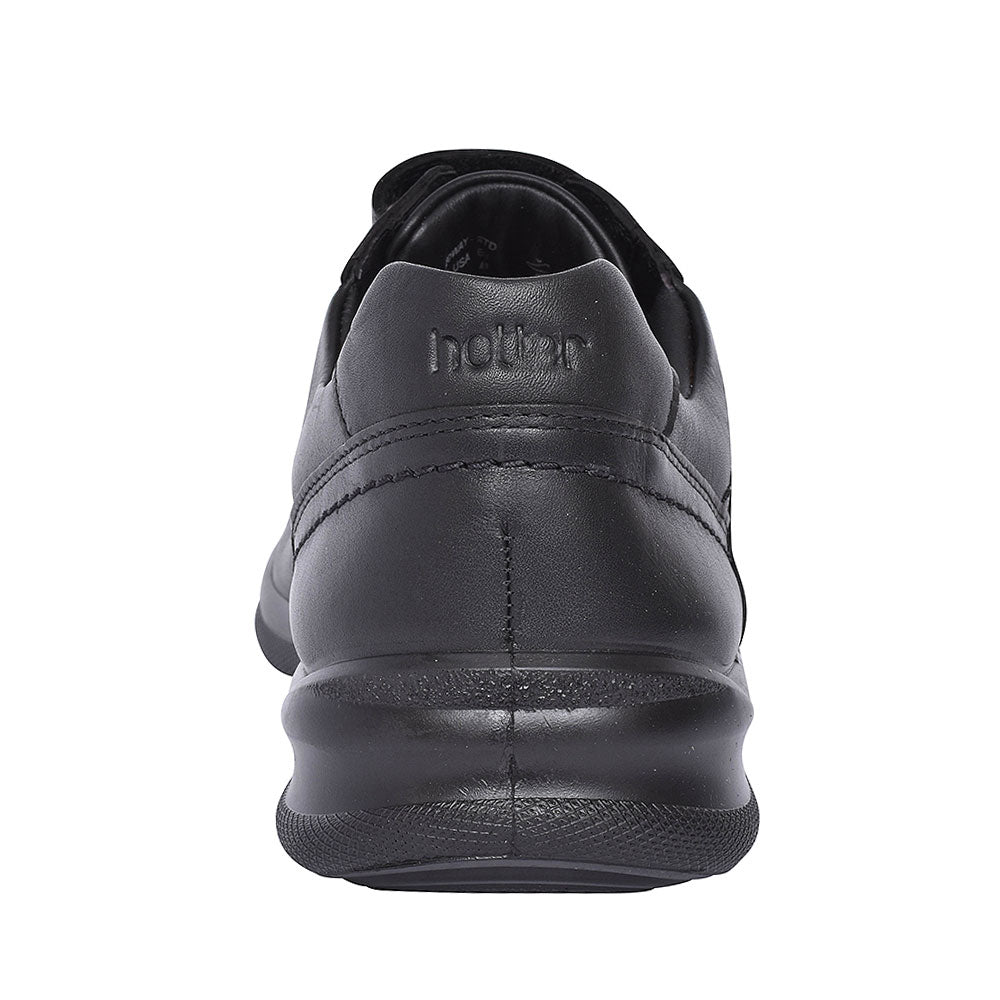 Medway Std Fit Velcro Casual Shoe For Men In Black