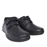Medway Std Fit Velcro Casual Shoe For Men In Black