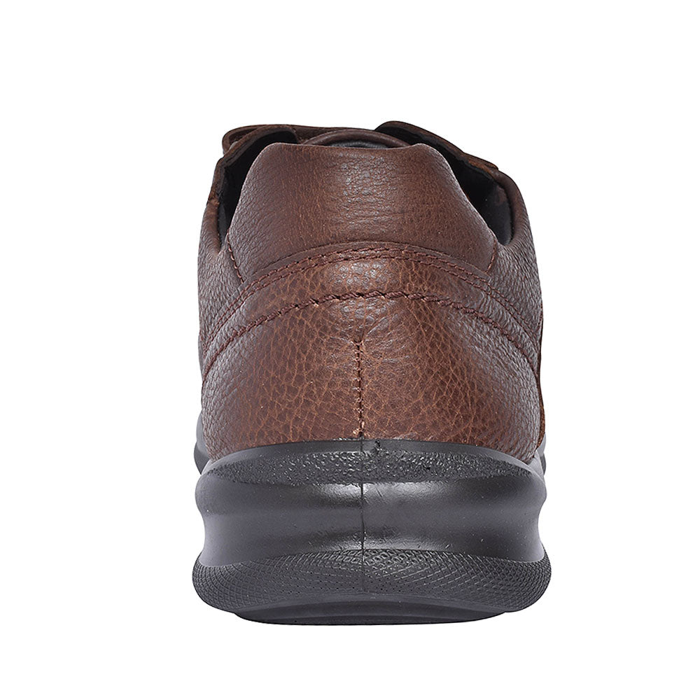 Medway Std Fit Velcro Casual Shoe For Men In Brown