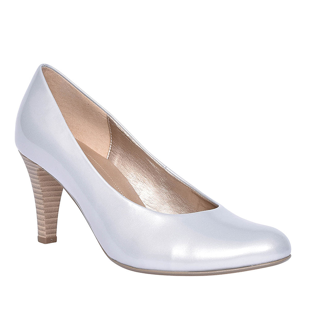 210 High Heel Court Shoe For Women In Silver