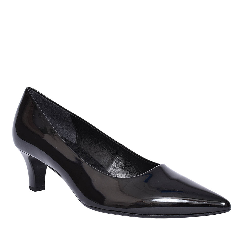 Point Toe Mid Heel For Women In Black