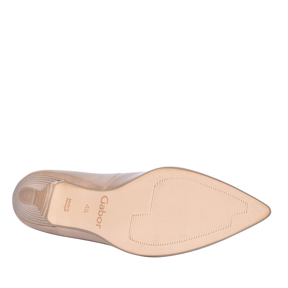 250 Point Toe Mid Heel For Women In Nude