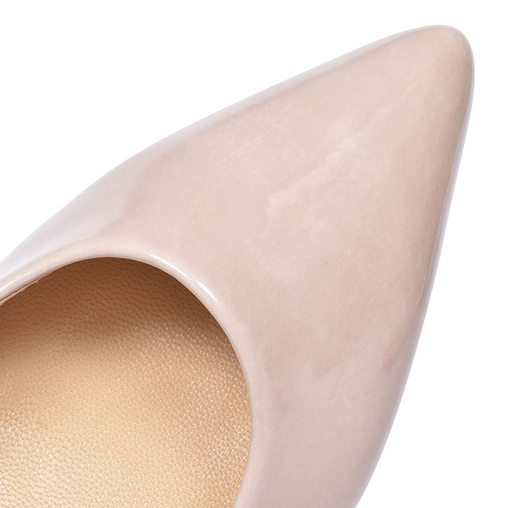 250 Point Toe Mid Heel For Women In Nude