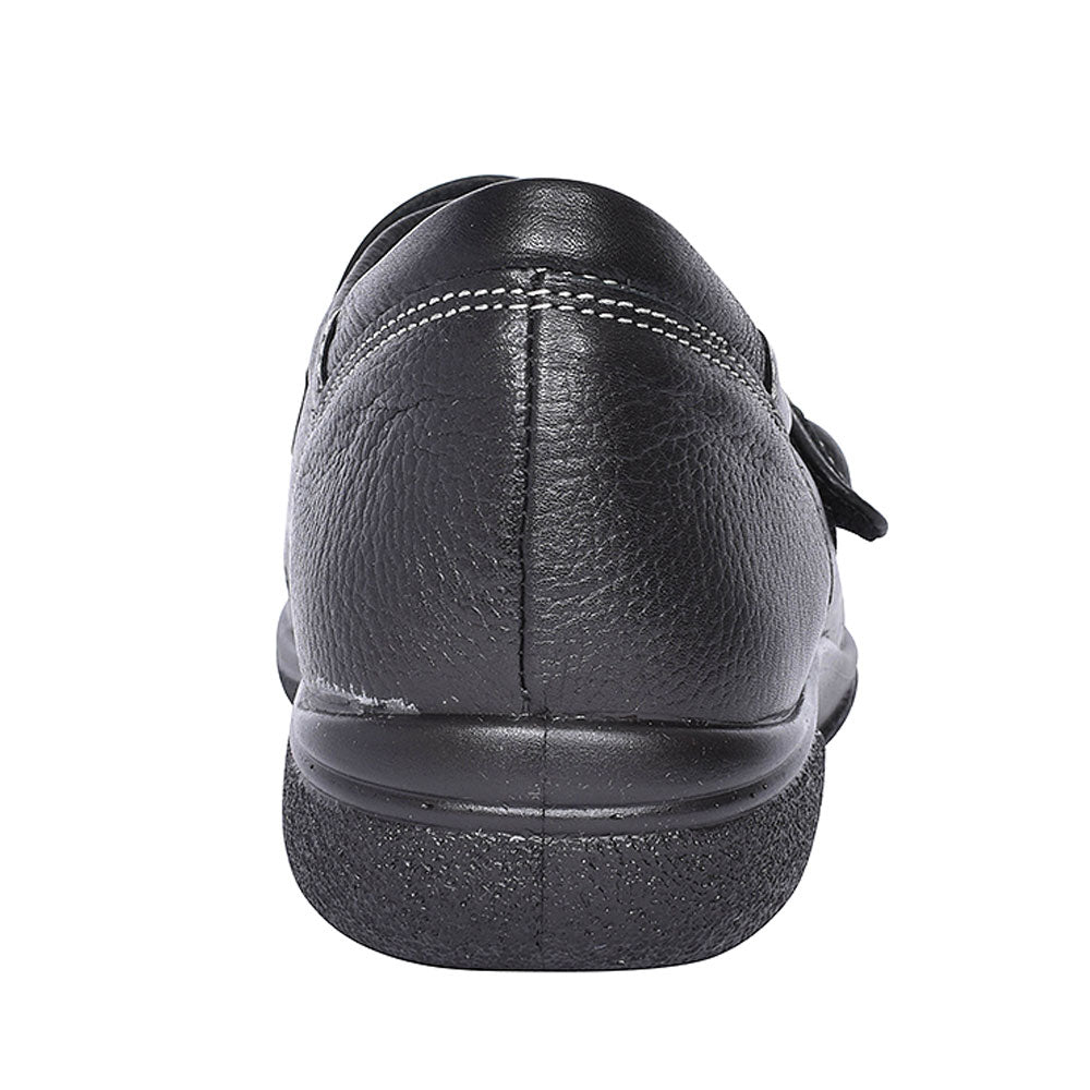 Healey 4e Plain Toe Shoe For Ladies  In Black