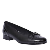 Low Heel Pump Shoe For Women In Black