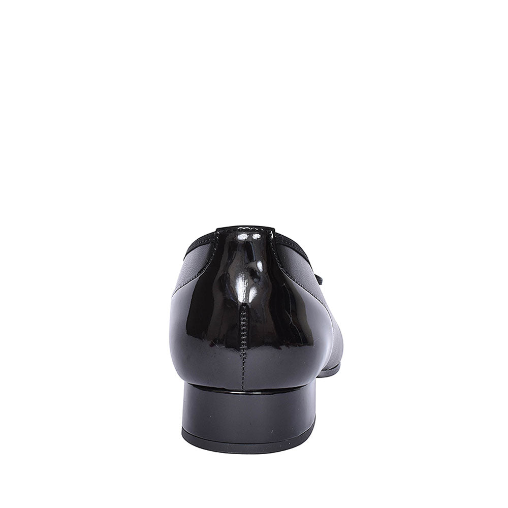 Low Heel Pump Shoe For Women In Black
