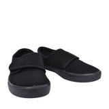 Hopper Run Black Fabric Plimsolls For Boys In Kids G Fit