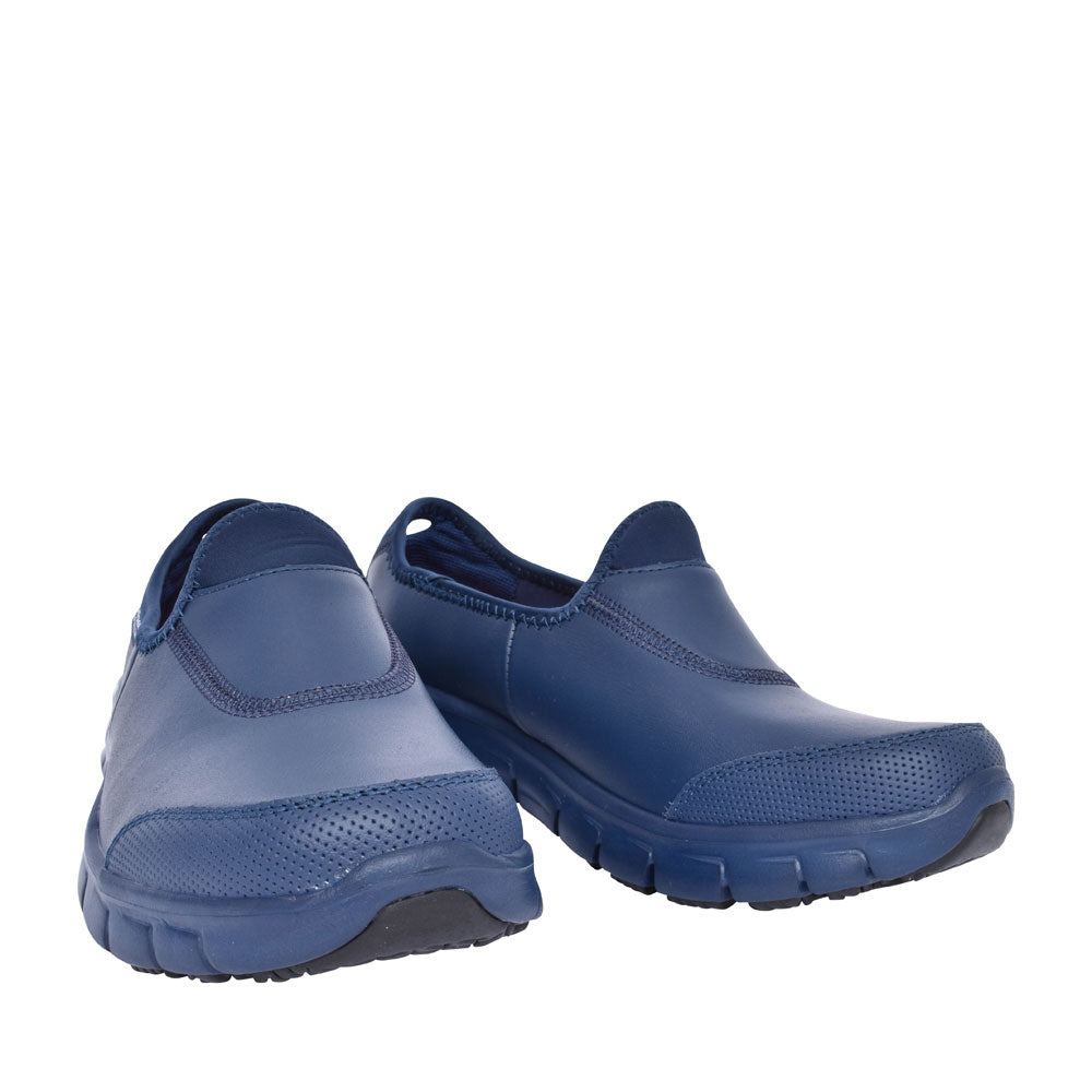 Sure Track Non Slip Work Shoe For Ladies In Navy