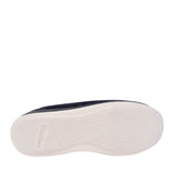 Mens Albert 408 Wide Fit Cord Slipper In Navy