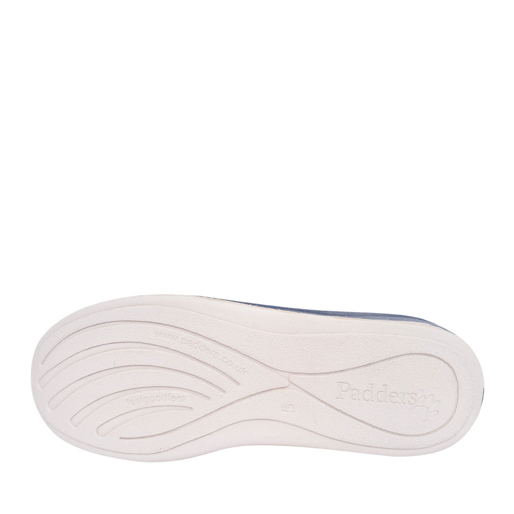 Ladies Hush 409 Wide Fit Bootie Slipper In Multi-colour