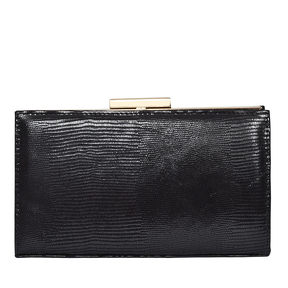 Ladies Zinnia 2522160 Clutch Bag In Black