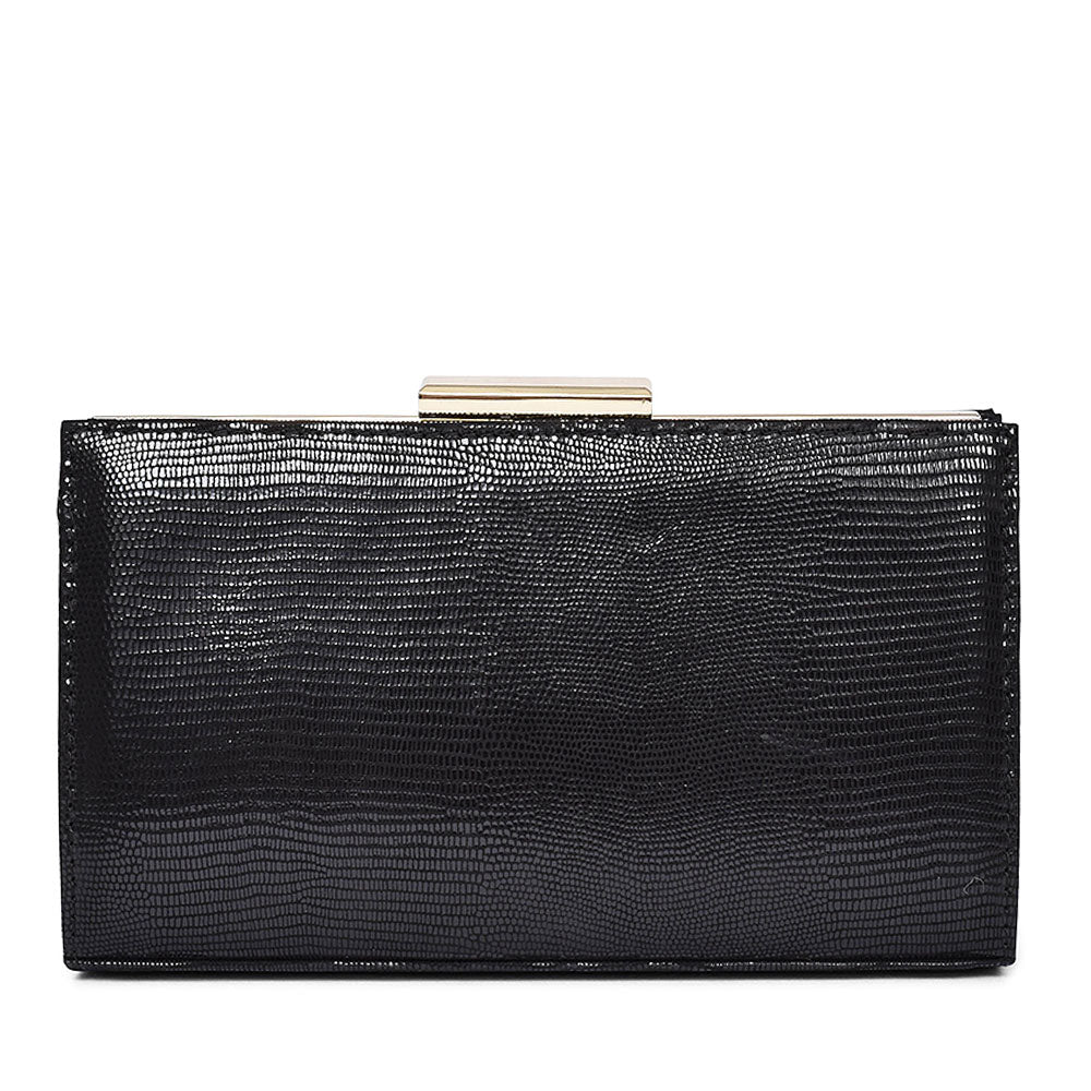 Ladies Zinnia 2522160 Clutch Bag In Black