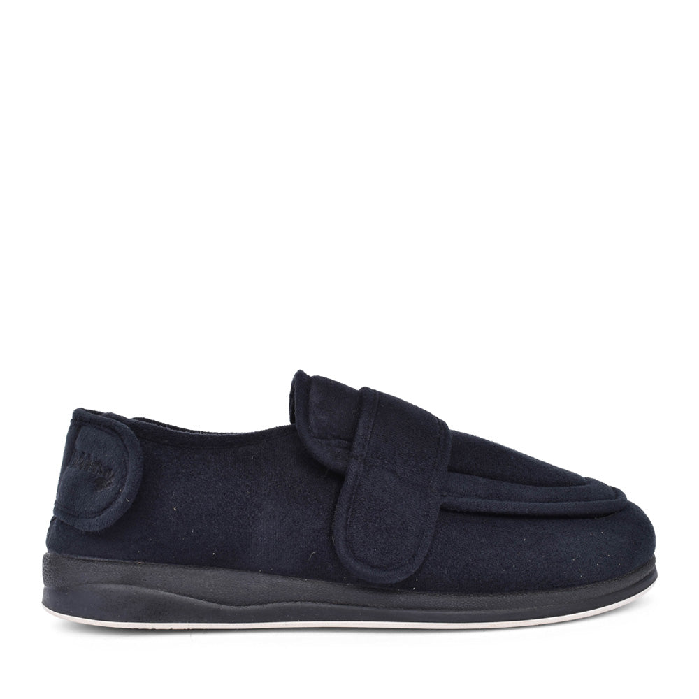 Mens Wrap 429 Wide Fit Slipper In Black