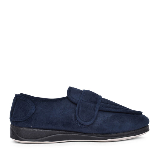Mens Wrap 429 Wide Fit Slipper In Navy