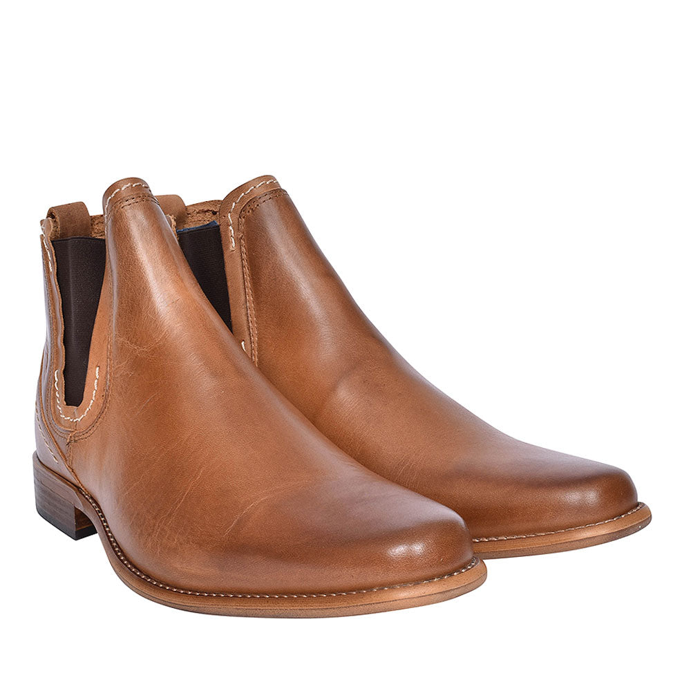 Austin Chelsea Slip On Boot For Men In Tan