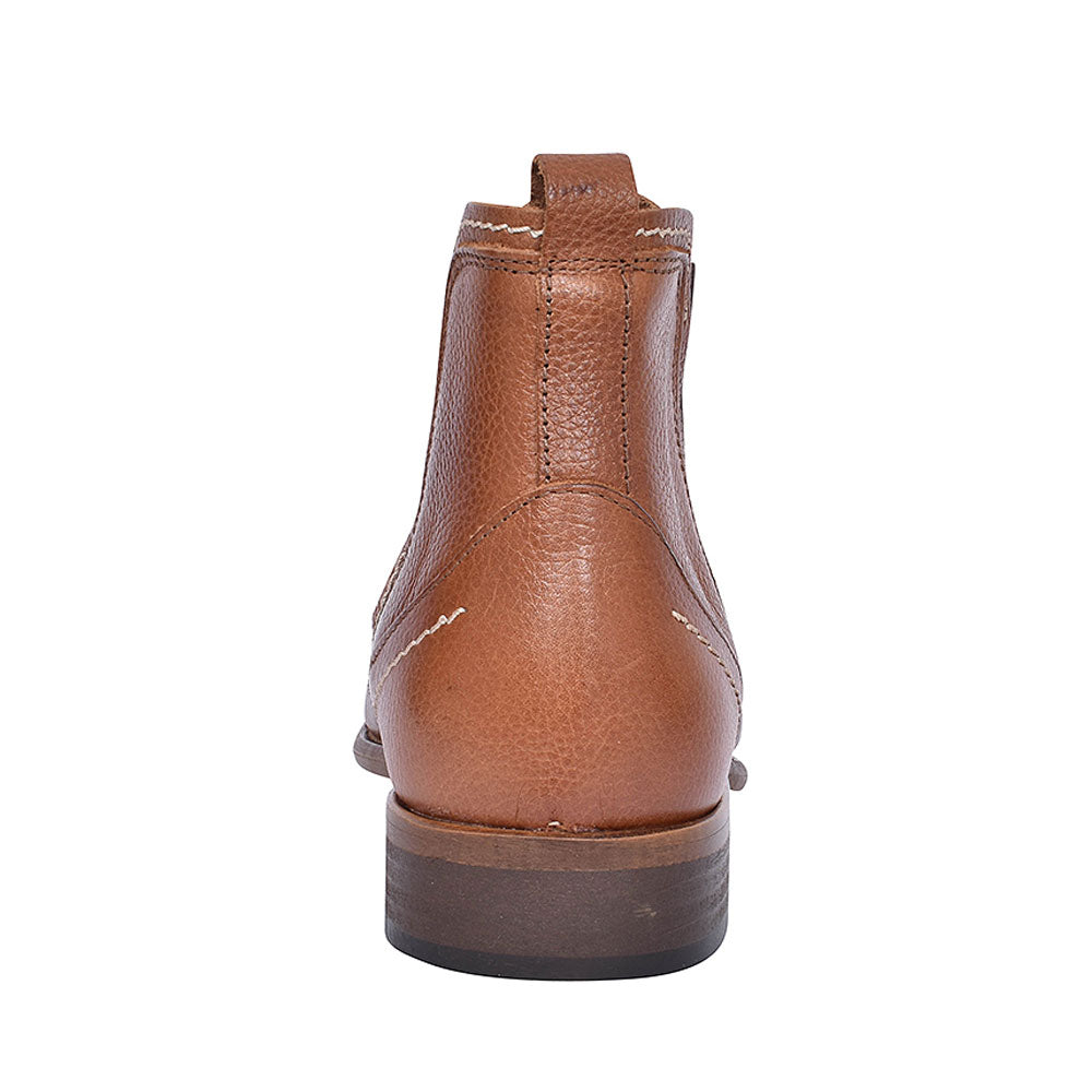 Austin Chelsea Boot For Men In Tumbled Caramel