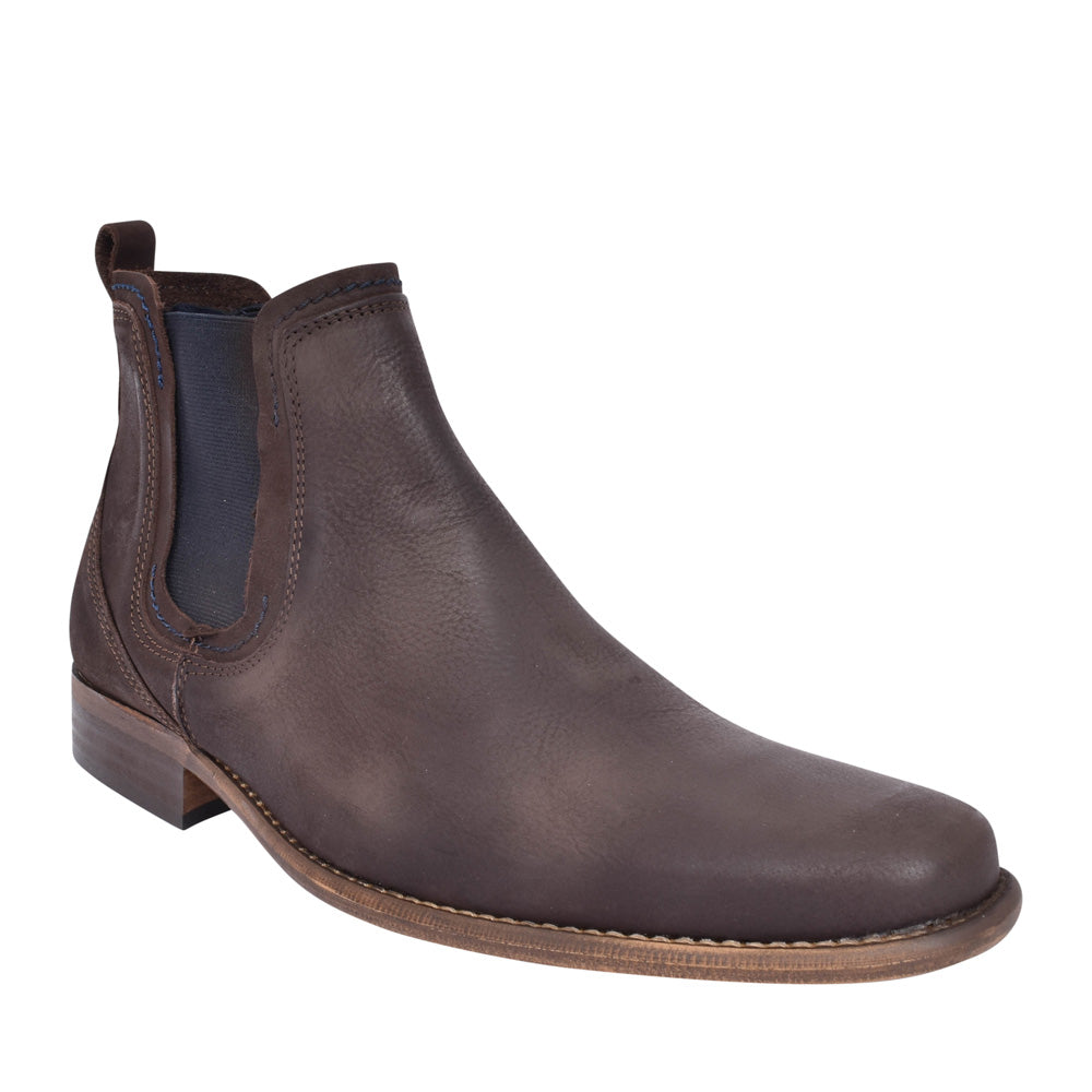 Mens Austin Chelsea Boot In Bear Hide
