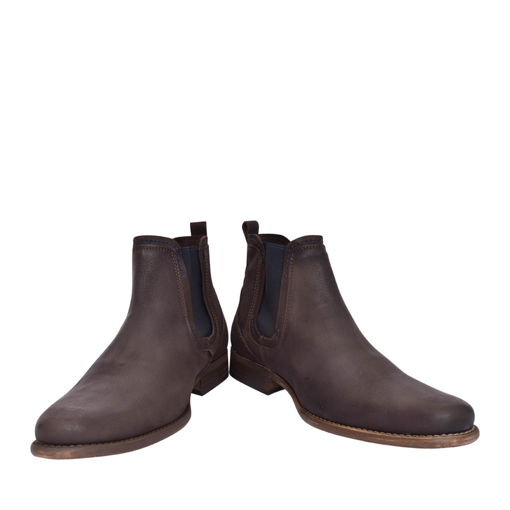 Mens Austin Chelsea Boot In Bear Hide